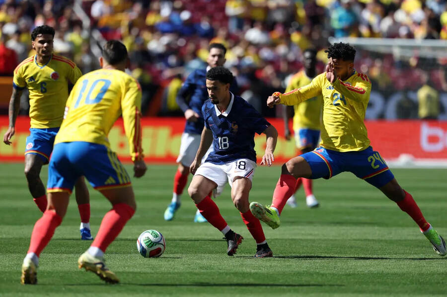Colombia vs Pháp (02:00 – 30/03) | Xem lại trận đấu