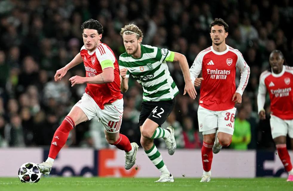 Arsenal vs Sporting CP (02:00 – 16/04) | Xem lại trận đấu