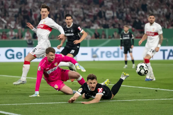 VfB Stuttgart vs SC Freiburg (01:45 – 24/04) | Xem lại trận đấu